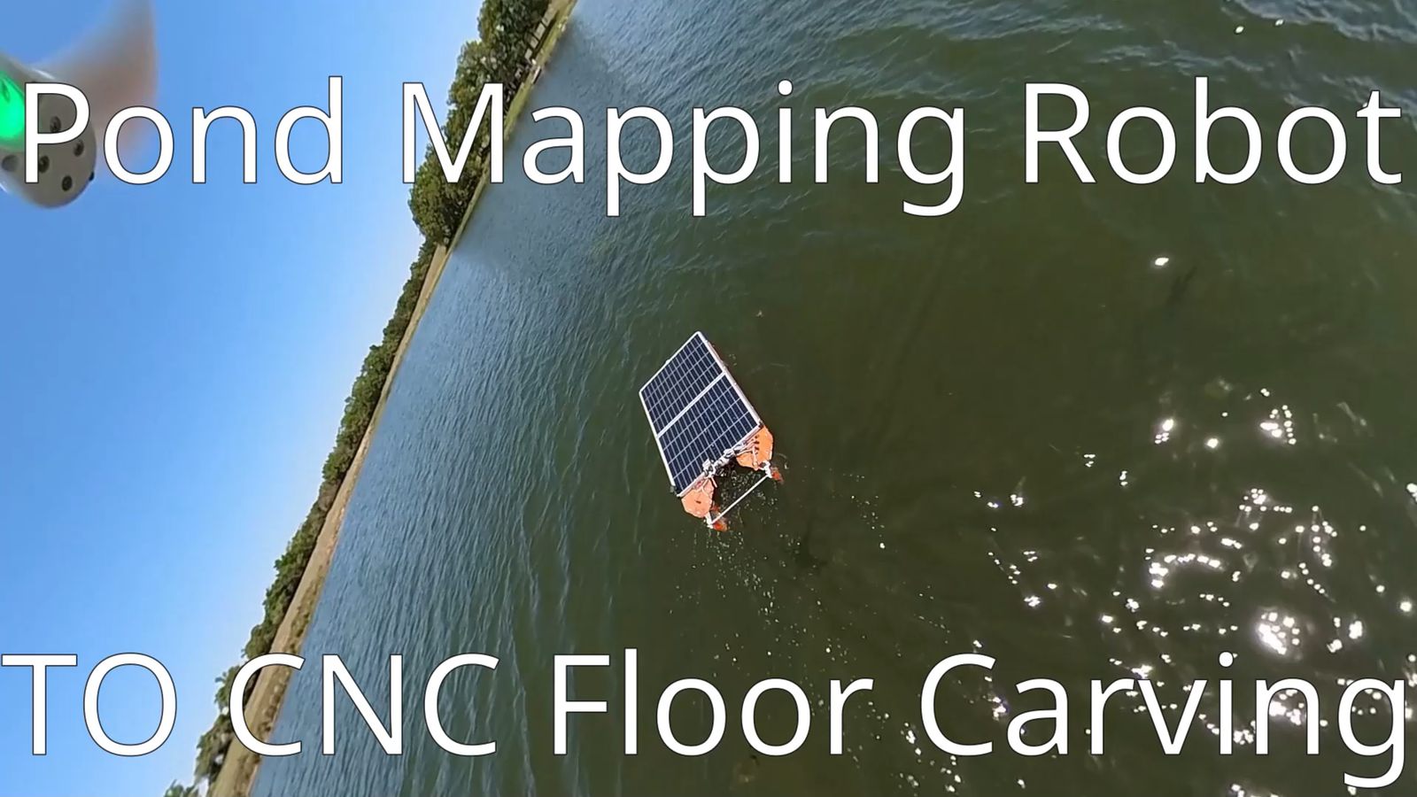 CNC Routing Bathymetry From Autonomous Boat