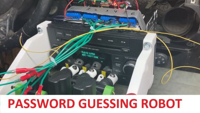 Password Guessing Robot